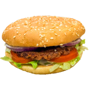 Vegaaninen Tasty hampurilainen